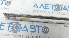 Molding of threshold front right Mercedes C-class W205 300/350e/350h/400 15-21 chrome, broken fasteners