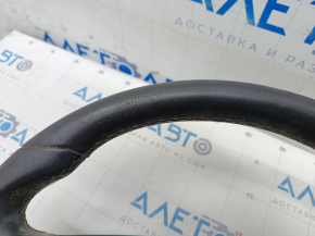 Bare steering wheel Mercedes C-class W205 15-18 under petals, black leather, for cleaning, scratches