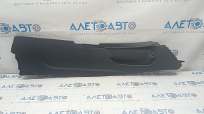 Center console trim side right Dodge Challenger 15-19 rest, black, scratches