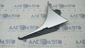 Center console trim side left Hyundai Sonata 11-15 gray, scratches
