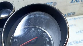 Instrument cluster Buick Encore 13-16 black 86k scratches