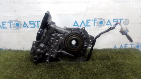 Oil pump automatic transmission Chevrolet Volt 11-15 broken fastening, cut wire with connector