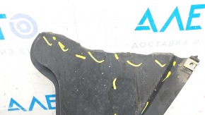 Front bumper guard Ford Fusion mk5 17-20 right, worn, missing fragment