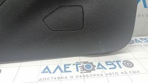 Center console trim side right Ford Escape MK3 17-19 black, scratches
