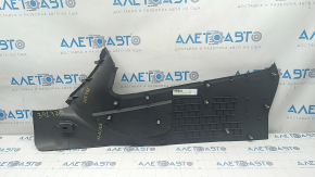 Center console trim side right Ford Escape MK3 17-19 black, scratches