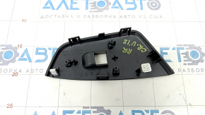 Rear right window lift control trim Honda CRV 17-22 black, scratches