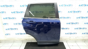 Door assembly rear right Honda CRV 17-22 blue B-588P, tinted, bumpers
