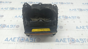 Lexus RX300 RX330 RX350 RX400h 04-09 center console cup holders beige, wood trim, scratches