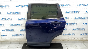 Door assembly rear left Honda CRV 17-22 blue B-588P, tinted, butt