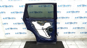 Door assembly rear left Honda CRV 17-22 blue B-588P, tinted, butt