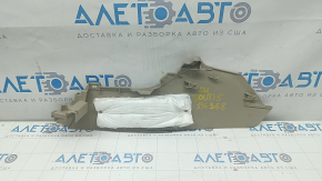 Center console trim side left Subaru Outback 15-19 front, beige, scratches