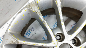 Wheel disk R17 Ford Fusion mk5 19-20 curb, for repair