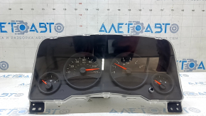 Instrument cluster Jeep Compass 11-16 broken latches, scratches, cracked glass