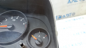 Instrument cluster Jeep Compass 11-16 scratches, broken latches, missing body fragment