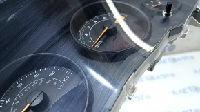 Instrument cluster Jeep Patriot 11-14 109k scratches, missing body fragment