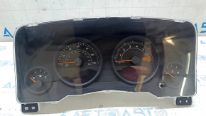 Instrument cluster Jeep Patriot 11-17 scratches, missing body fragment