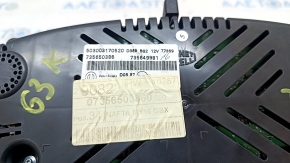 Instrument cluster Jeep Renegade 15-17 pre-rest small display, 63k scratches, chip