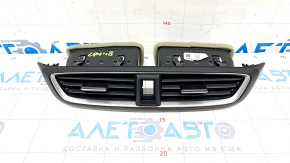 Central dashboard air duct deflector Honda CRV 17-19 complete, with chrome molding
