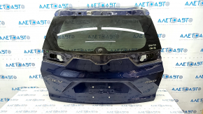 Bare tailgate with glass Honda CRV 17-22 blue B-588P, tinted, butt
