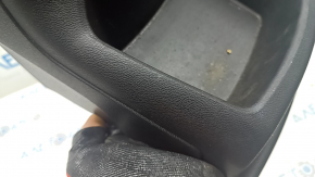 Rear center console trim Chevrolet Camaro 16- black, scratches