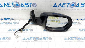 Side mirror right Honda CRV 17-22 9 pins, blue, turn signal, BSM, heated