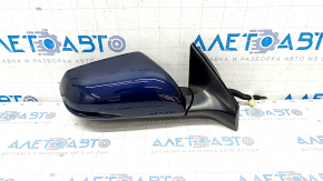 Side mirror right Honda CRV 17-22 9 pins, blue, turn signal, BSM, heated