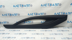Center console trim side left Lincoln MKZ 13-16 leather black