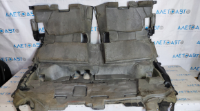 Floor covering rear Ford Escape MK3 13-19 black type 2, dry cleanable