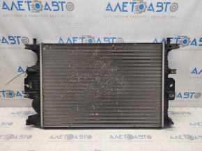 Radiator cooling water Ford Fusion mk5 13-20 hybrid, plug-in, dented honeycomb, crooked