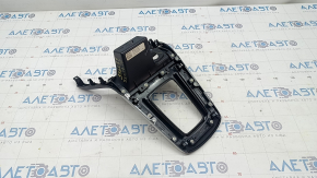 Nissan Sentra 16-19 center console trim black with chrome, automatic transmission, scratches