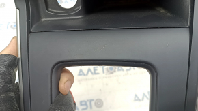 Nissan Sentra 16-19 center console trim black with chrome, automatic transmission, scratches