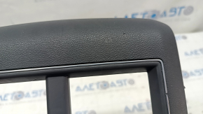 Rear center console trim VW Atlas 18 - black, for 2 USB and cigarette lighter, scratches