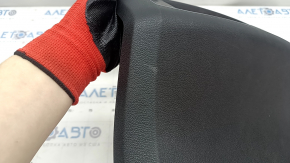Rear center console trim VW Atlas 18 - black, for 2 USB and cigarette lighter, scratches