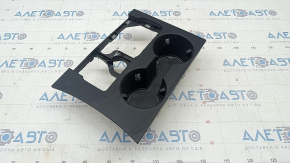 VW Atlas 18 Center Console Cup Holders - Black, Backlit, Scratched