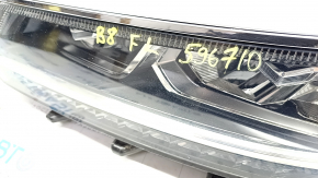 Headlight front left VW Passat b8 16-19 USA complete LED, sand, broken mount