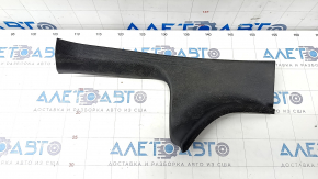 Door sill trim rear right inner Mercedes C-class W205 15-21 black, scratches, broken fasteners