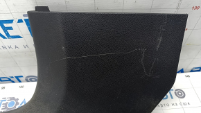Door sill trim front left inner Mercedes C-class W205 15-21 black, scratches