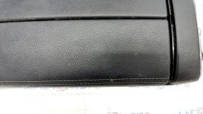 Console central armrest Mercedes C-class W205 15-21 leather black, for cleaning, chrome swollen