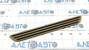 Door sill insert front left Porsche Cayenne 958 11-17 beige