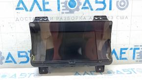 Instrument cluster Chevrolet Volt 11-15 153k scratches, broken glass fragment