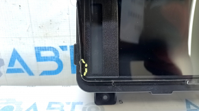 Instrument cluster Chevrolet Volt 11-15 153k scratches, broken glass fragment