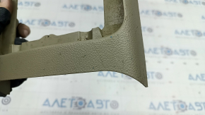 Rear center console trim Nissan Murano z51 09-14 for box, beige, scratches