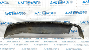 VW Passat b8 16-19 USA R-Line rear bumper lip, gloss black