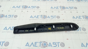 Right armrest trim Honda Civic X FC 16-21 black cloth, dry cleanable