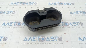 Honda Civic X FC 16-21 Center Console Cup Holders Black, Scratches