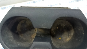 Honda Civic X FC 16-21 Center Console Cup Holders Black, Scratches