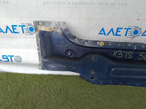 Rear panel BMW X3 G01 18- 2 parts, blue