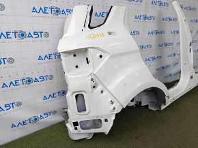 Quarter wing rear right Ford Ecosport 18-22 white, with central pillar