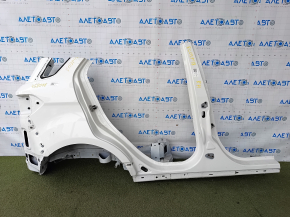 Quarter wing rear right Ford Ecosport 18-22 white, with central pillar