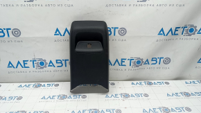 Rear center console trim Nissan Sentra 20 - black, under USB, scratches